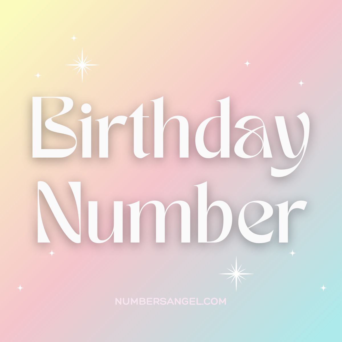 Birthday Number